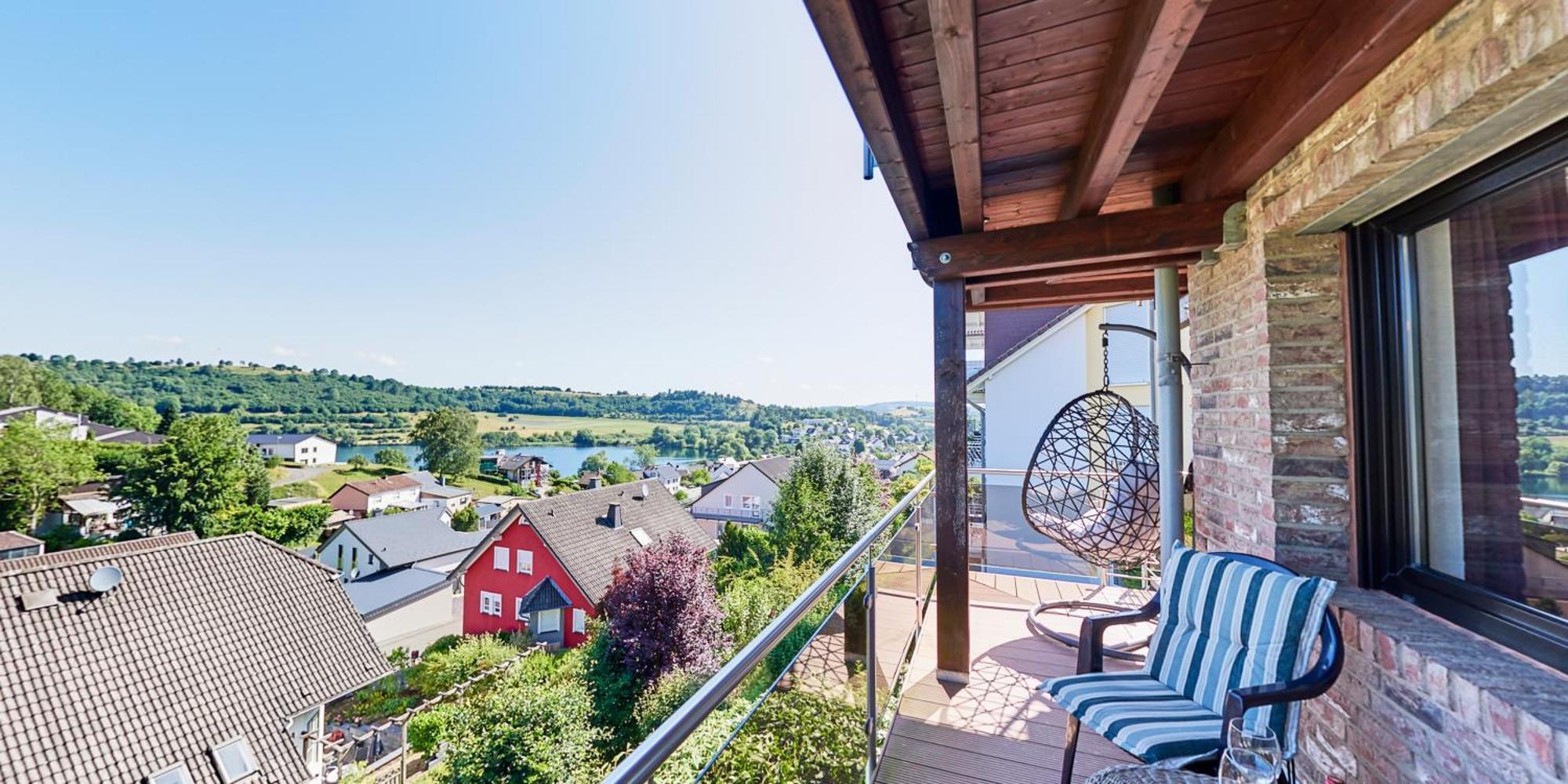 Ferienwohnung Seeblick Schalkenmehren Exteriér fotografie